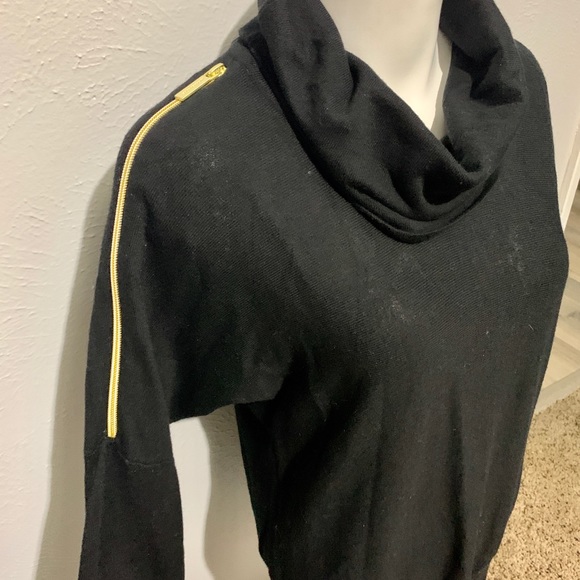 MK black long sleeve mock turtleneck - Picture 5 of 5